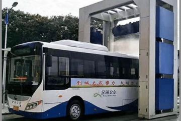 客運站電腦龍門洗車機清洗效果怎么樣[隆茂鑫晟]