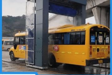 全自動車站客車洗車機-點擊了解千家好口碑廠家[隆茂鑫晟]