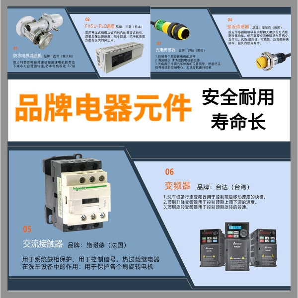 海口全自動隧道式電腦洗車機